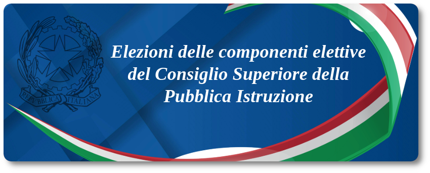 Elezioni del Consiglio Superiore della Pubblica Istruzione (CSPI ) in data 7 maggio 2024.