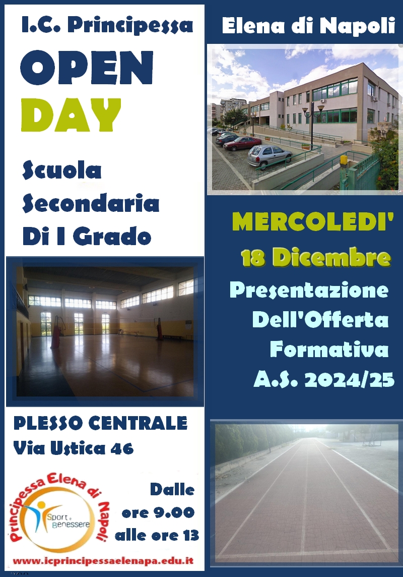 Open Day Scuola Secondaria di Primo Grado