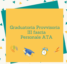 DECRETO PUBBLICAZIONE GRADUATORIE DEFINITIVE RICALCOLATE III FASCIA ATA 2024-27 PROFILI AA-CS-OS